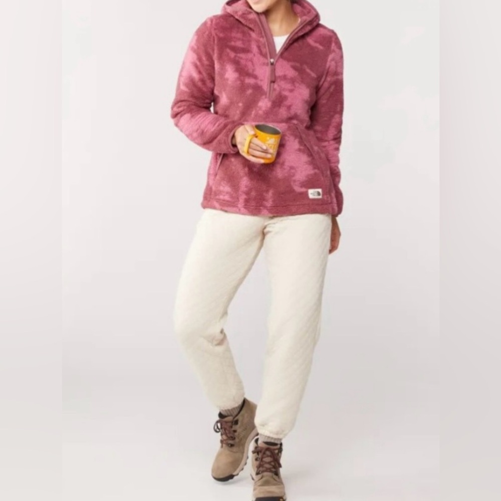 NWT North Face Women’s Print Campshire Fleece Hood Jacket